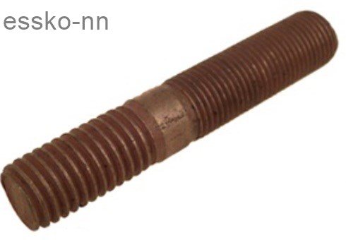 Шпилька М10х1х38 приемной трубы Г-3302,2217,2705 (уп-25) м+к