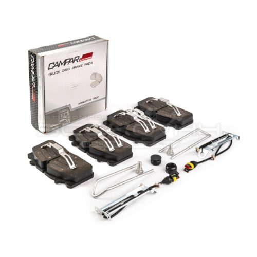 Колодка тормозная ГАЗон Next, ПАЗ Vector Next (к-т 4шт.)  CAMPAR-AUTOPARTS  (уп.2к-т)