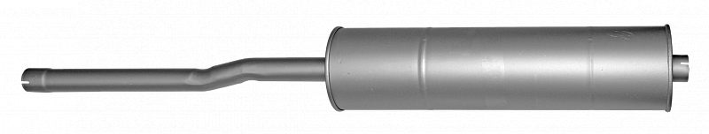 Глушитель Г-3302 МАК с трубой  Автоглушитель