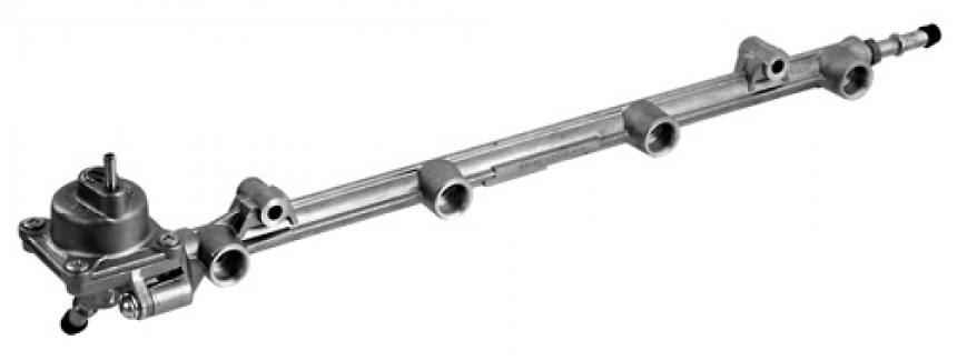 Топливопровод дв.405 (флейта) метал Е-2 штуцер  ПЕКАР