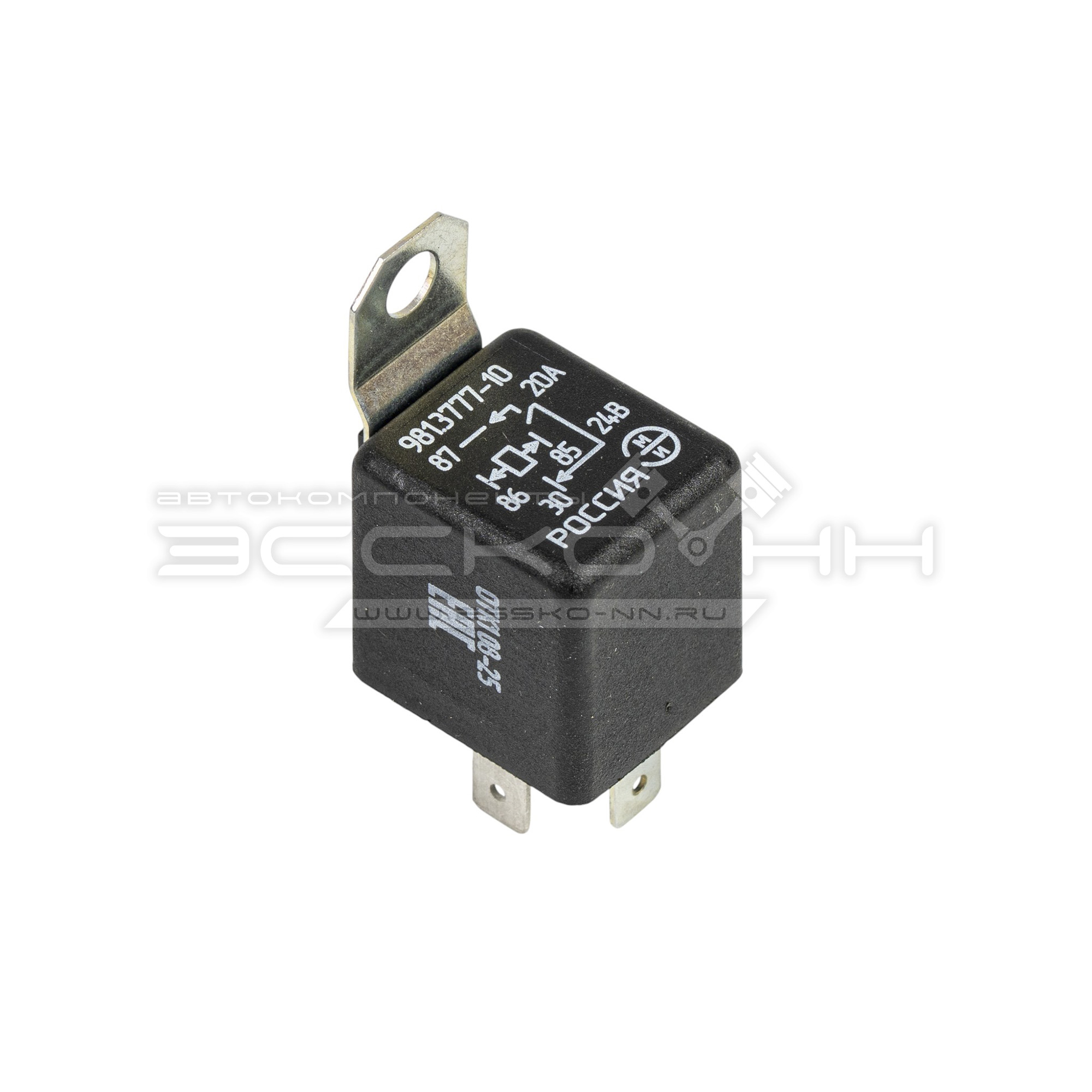 Реле универсал. 4-х конт. с кроншт. 24V (751.3777-10)  ЭМИ