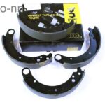 Колодка тормозная 3110 задняя (к-кт 4шт) окрашенная  G-part