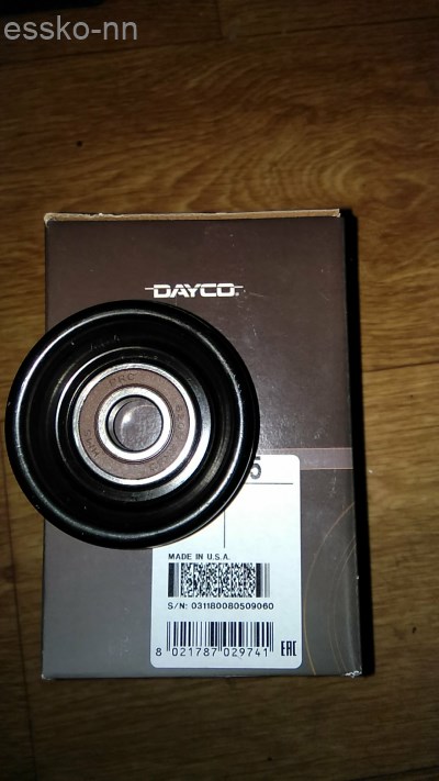 Ролик обводной ремня генератора  дв.Chrysler 2,4  DAICO под заказ 2 н