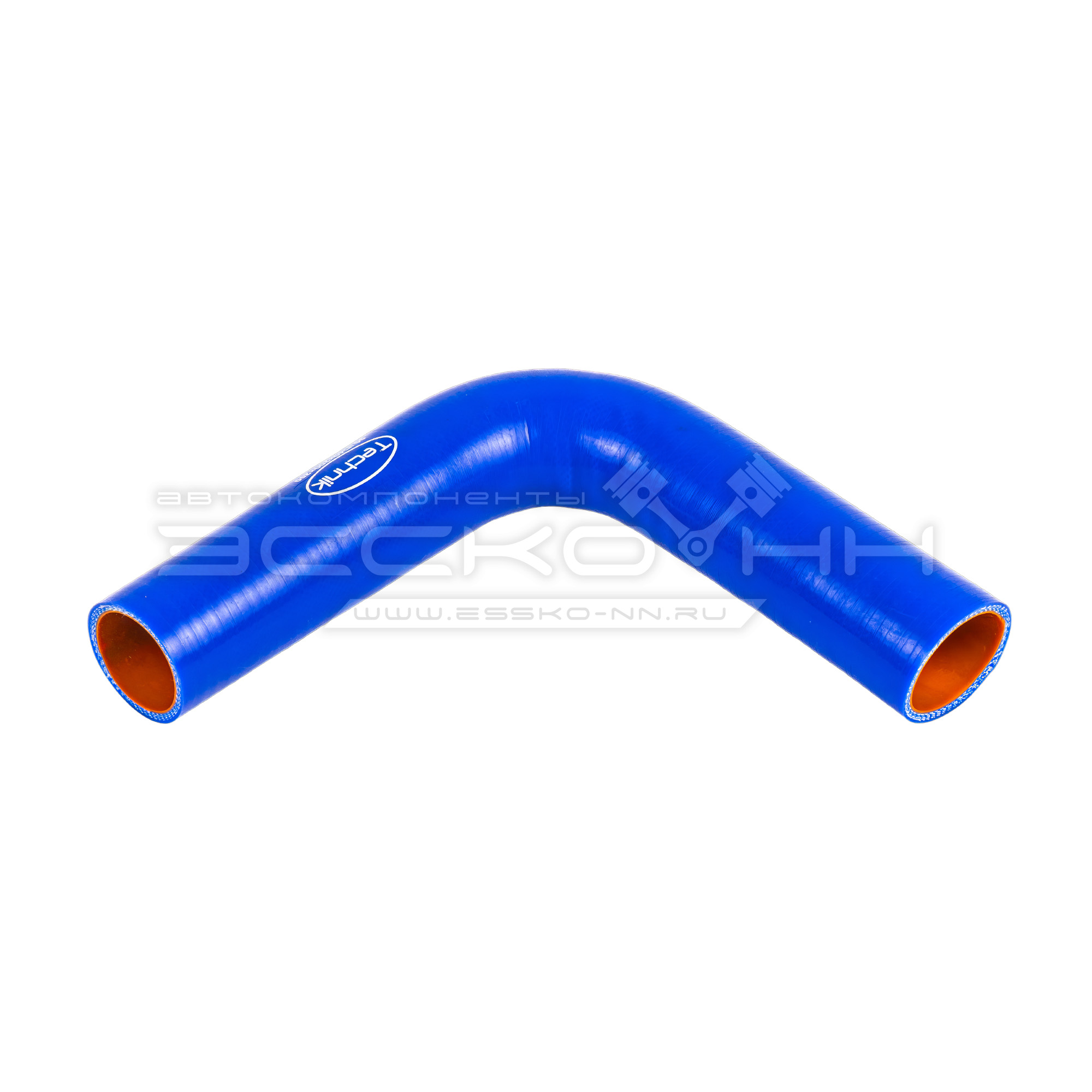 Патрубок угловой 90° d=55 (150x150)  силикон  Technik