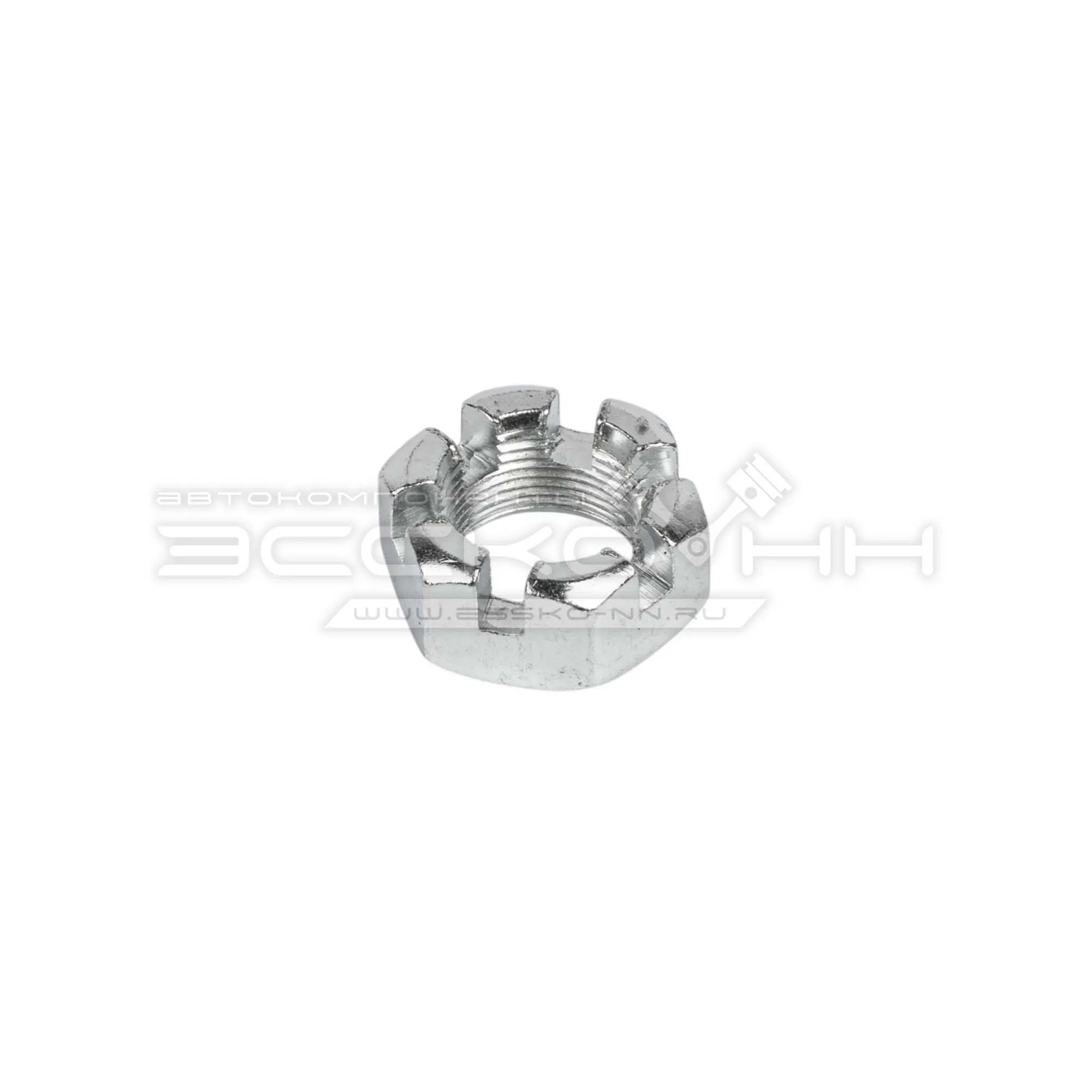 Гайка М24х1.5 перед. ступицы (корон.) Г-53,3307 (уп-5)
