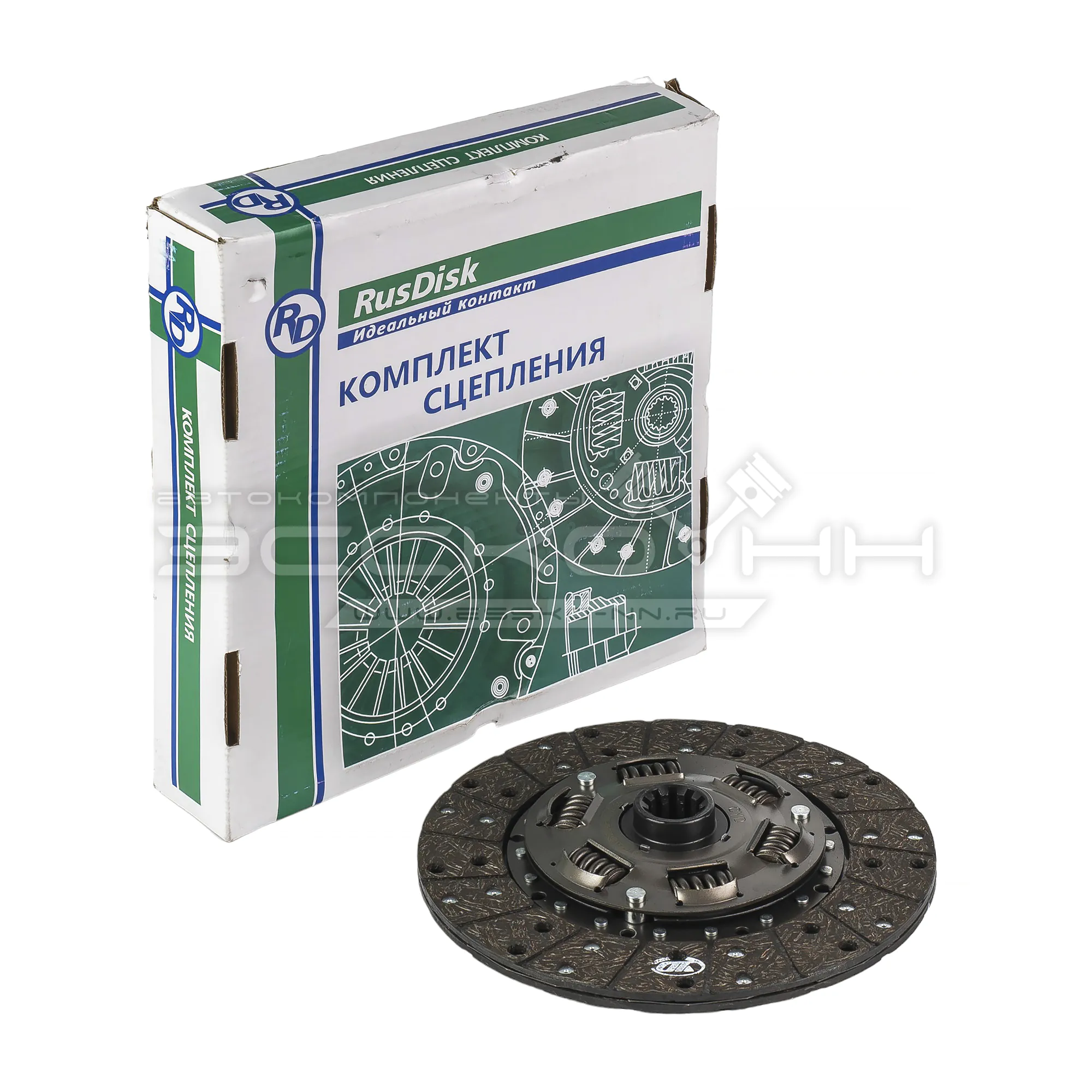 Диск сцепления дв.406  RusDisk